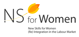 Projektlogo "New skills for Women"