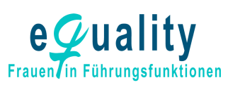 Projektlogo "equality - Frauen in Führungsfunktionen"