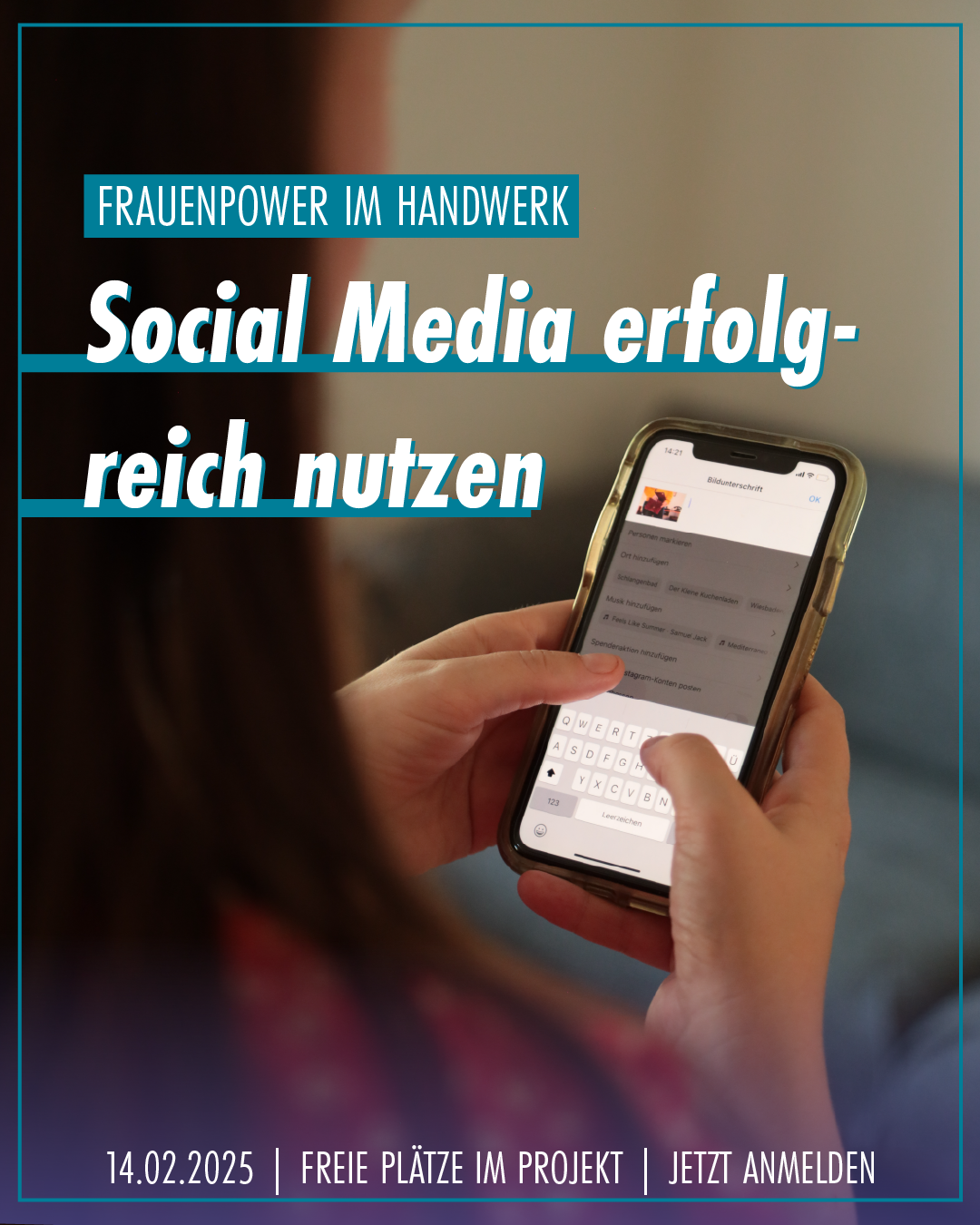 Seminar: Social Media erfolgreich nutzen – Strategien und Inhalte für Handwerksbetriebe