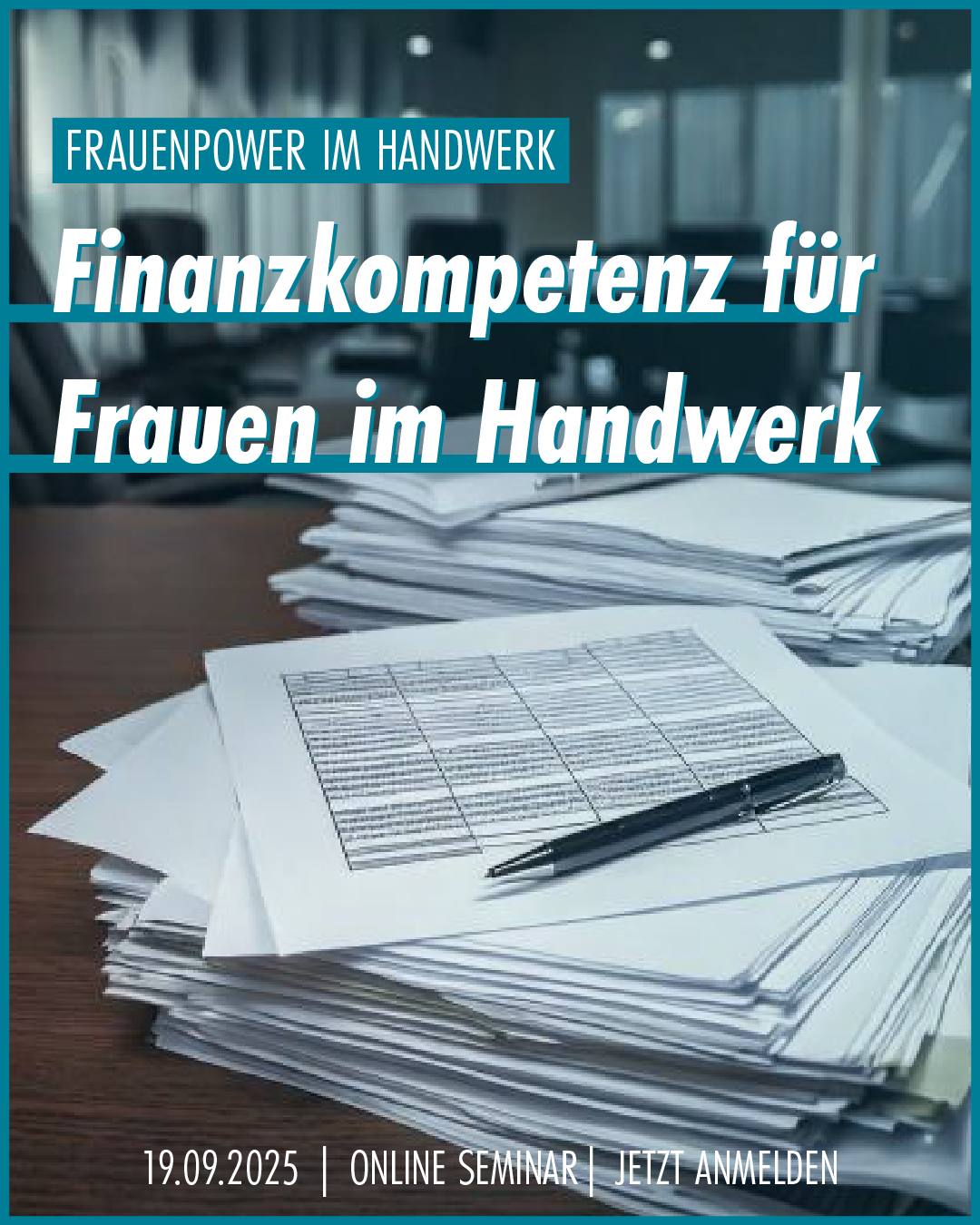 Seminar: Finanzkompetenz für Frauen im Handwerk